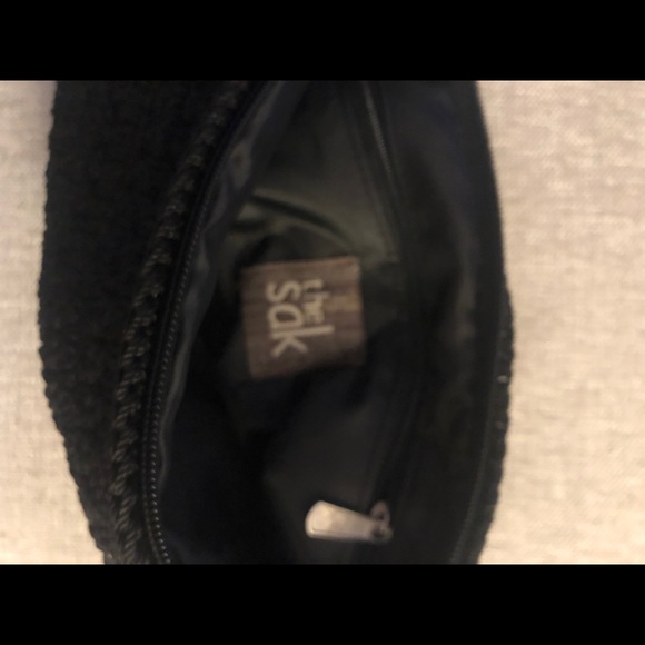 The Sak Black Tassel Crochet Crossbody - Picture 3 of 3